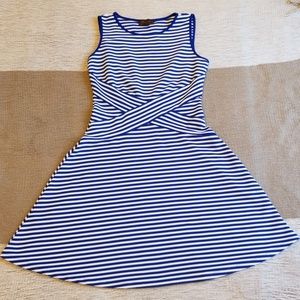 Blue Stripe Dress Trulli